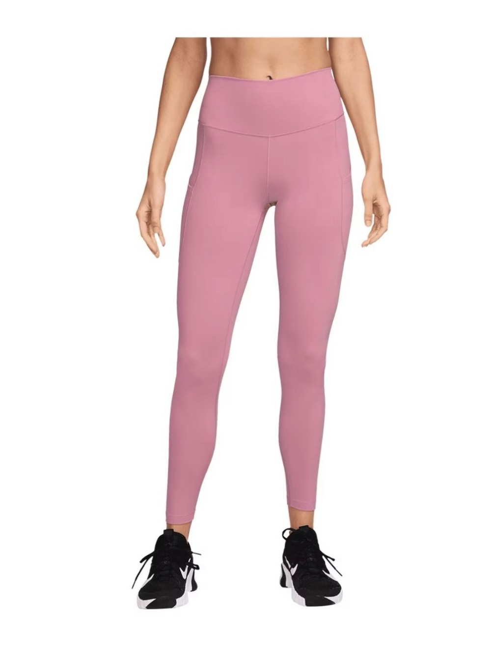Nike High-Waist Pink Performance Leggings